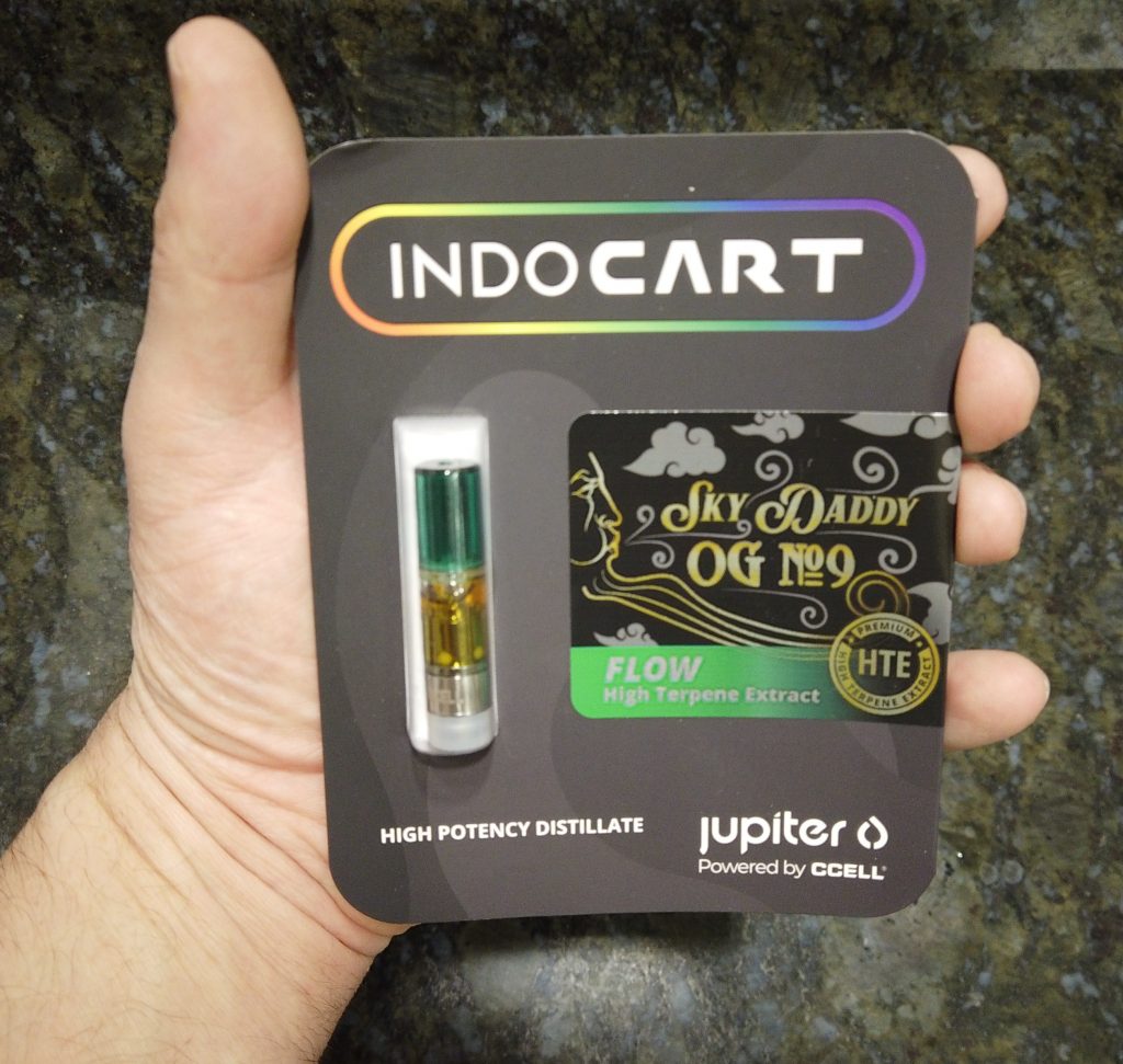 skydaddy og indocart with packaging