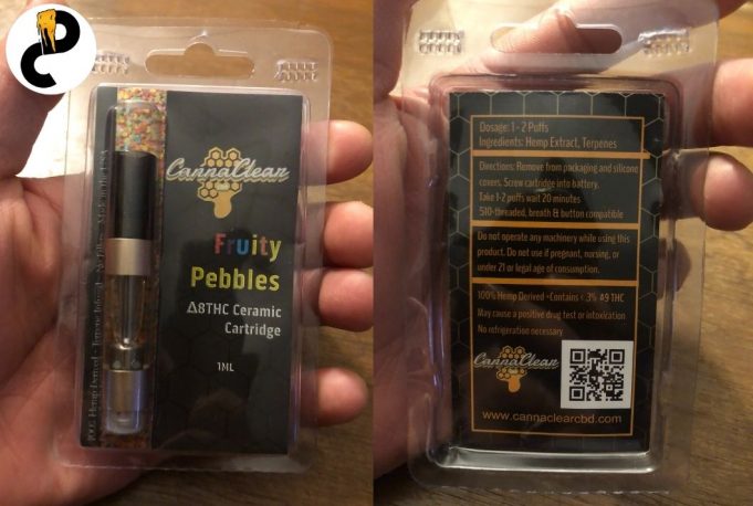 CannaClear Delta 8 Cartridge Review – Inexpensive and Good Tasting Terpenes canncaclear-delta 8 review