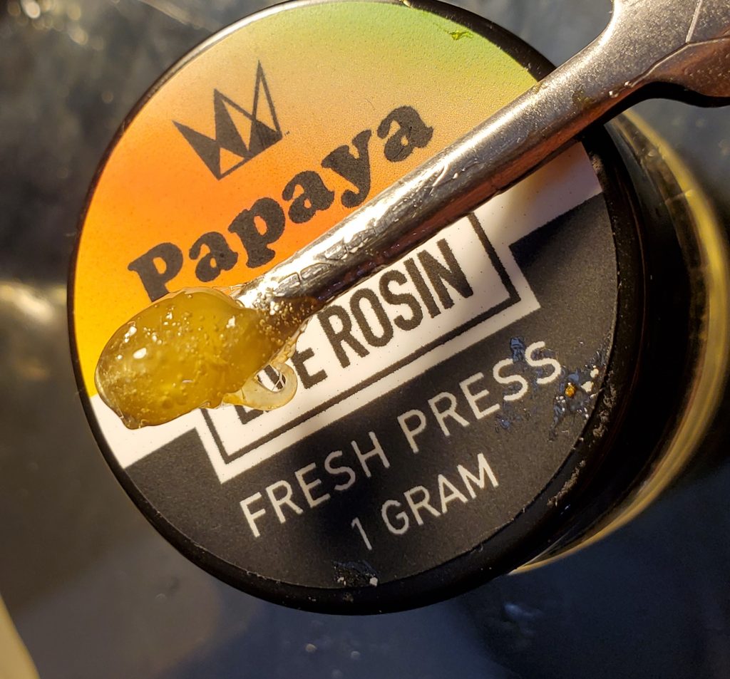 Hash Review: Papaya Rosin by Flying O Farms x West Coast Alchemy - The  Highest Critic