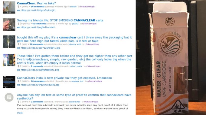 CannaClear THC Carts : Unclear Origins Cannaclear_fake