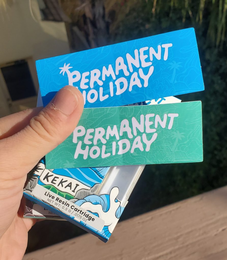 permanent holiday stickers