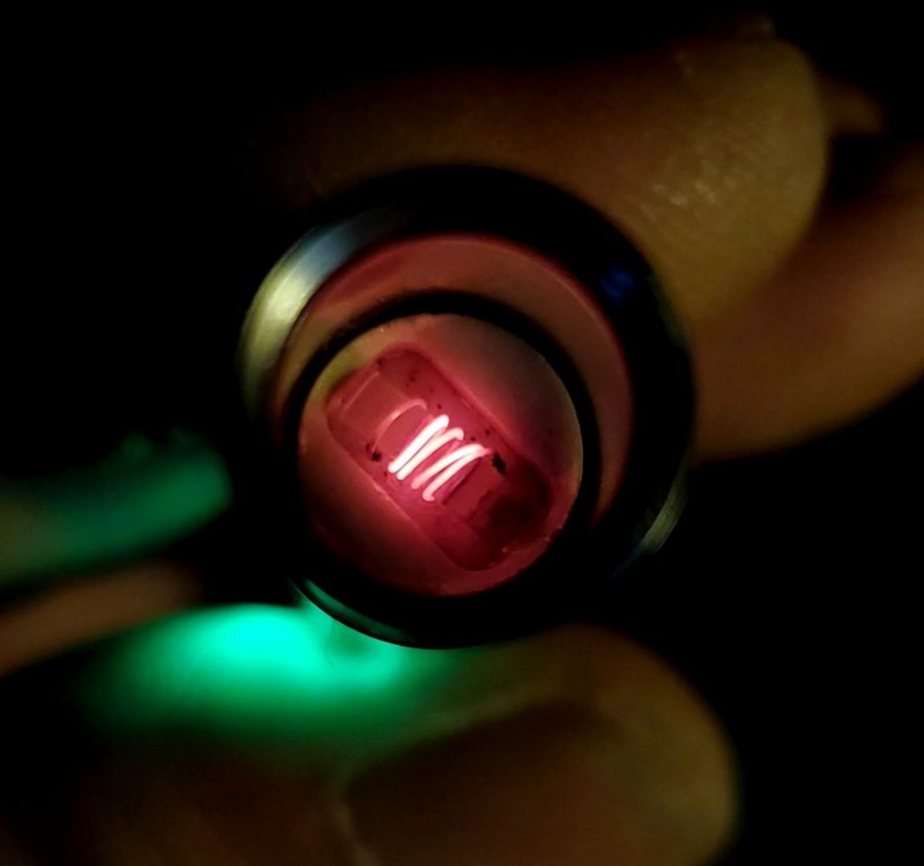 linx ember atomizer light