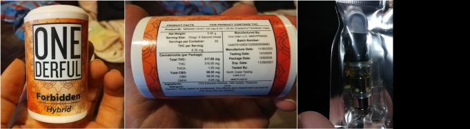 one orijin forbidden review