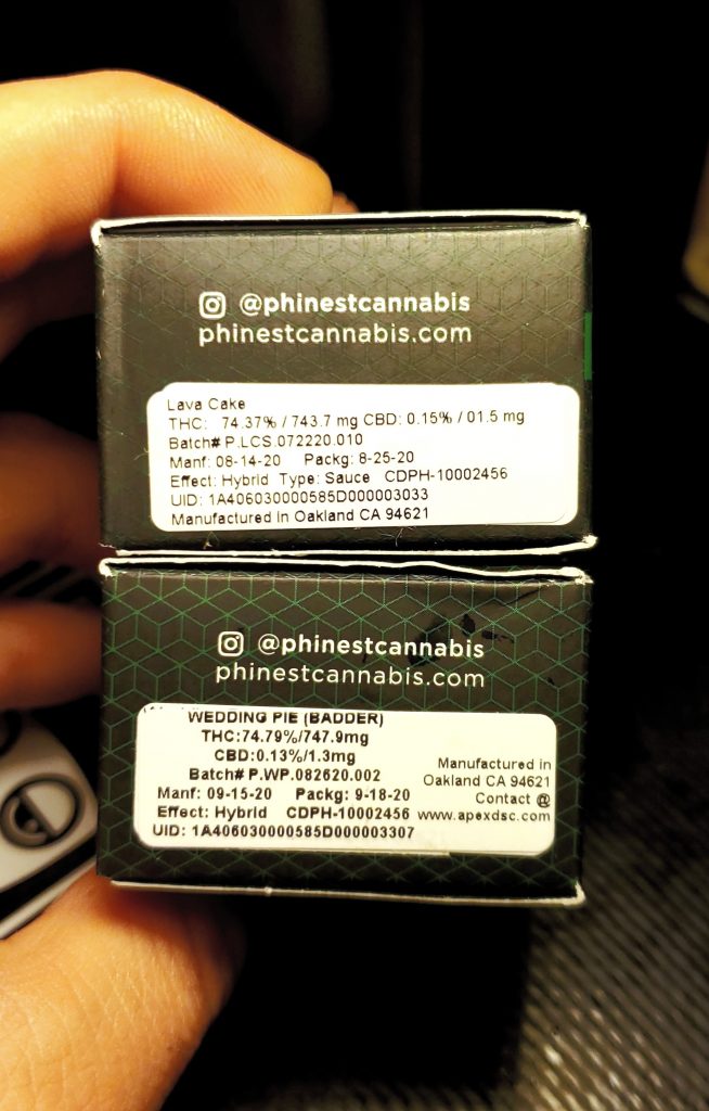 phinest cannabis back box