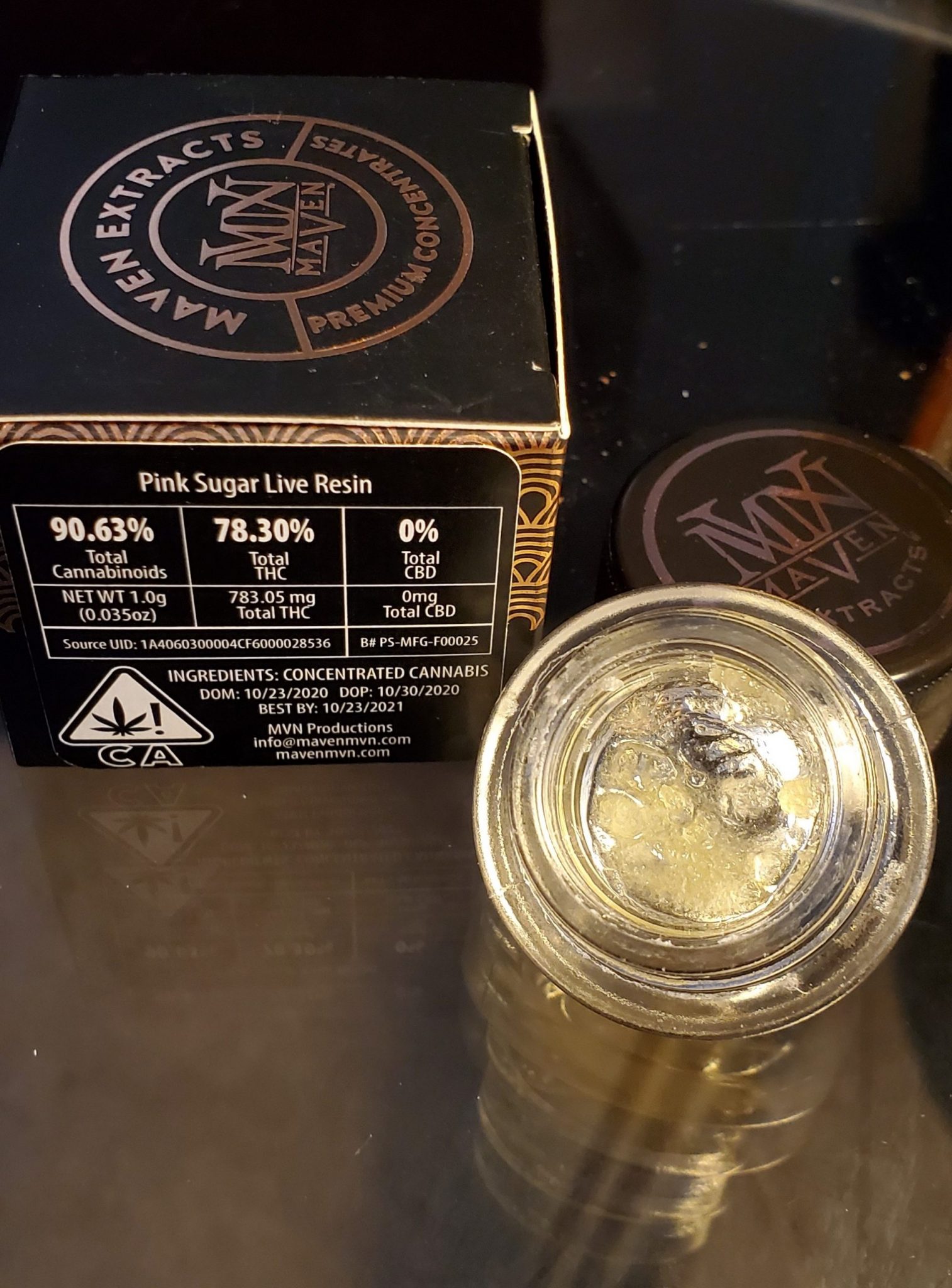 maven pink sugar box