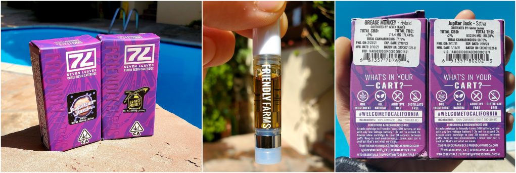 friendly farms cured resin cartridge review