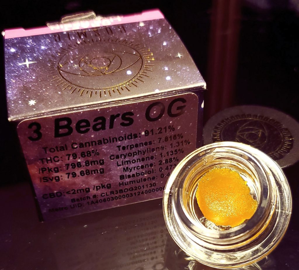 cosmic brands 3 bears og box