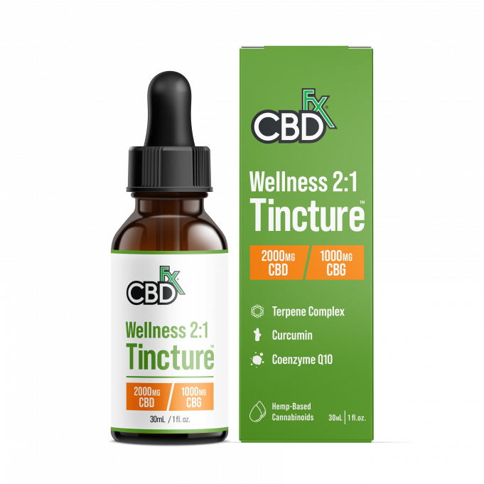 CBD FX Wellness Tincture Review – Bad Flavor But Great For The Skin cbdfx photo render tincture wellness