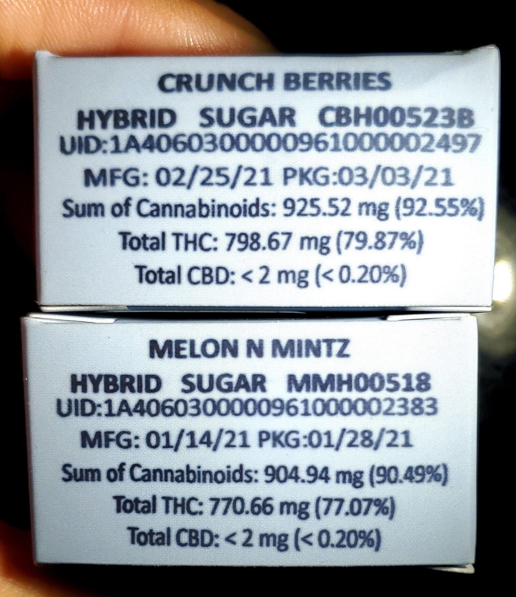 headstash both box labels