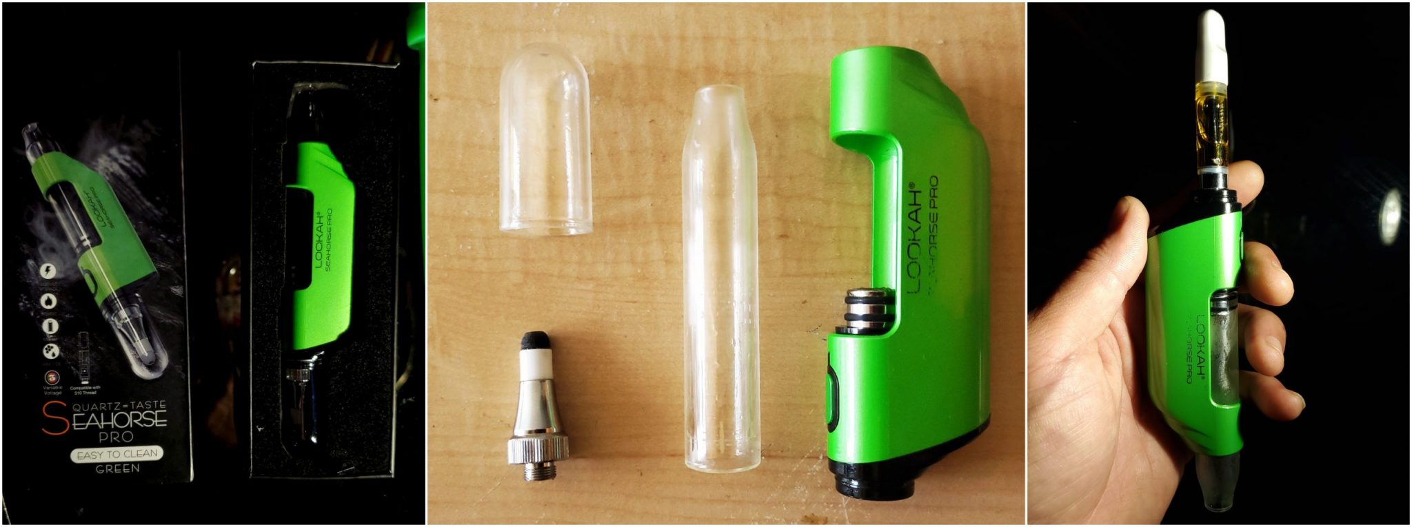 Lookah Seahorse Pro Plus Review - A Quartz Tip Nectar Collector - Tools420  USA