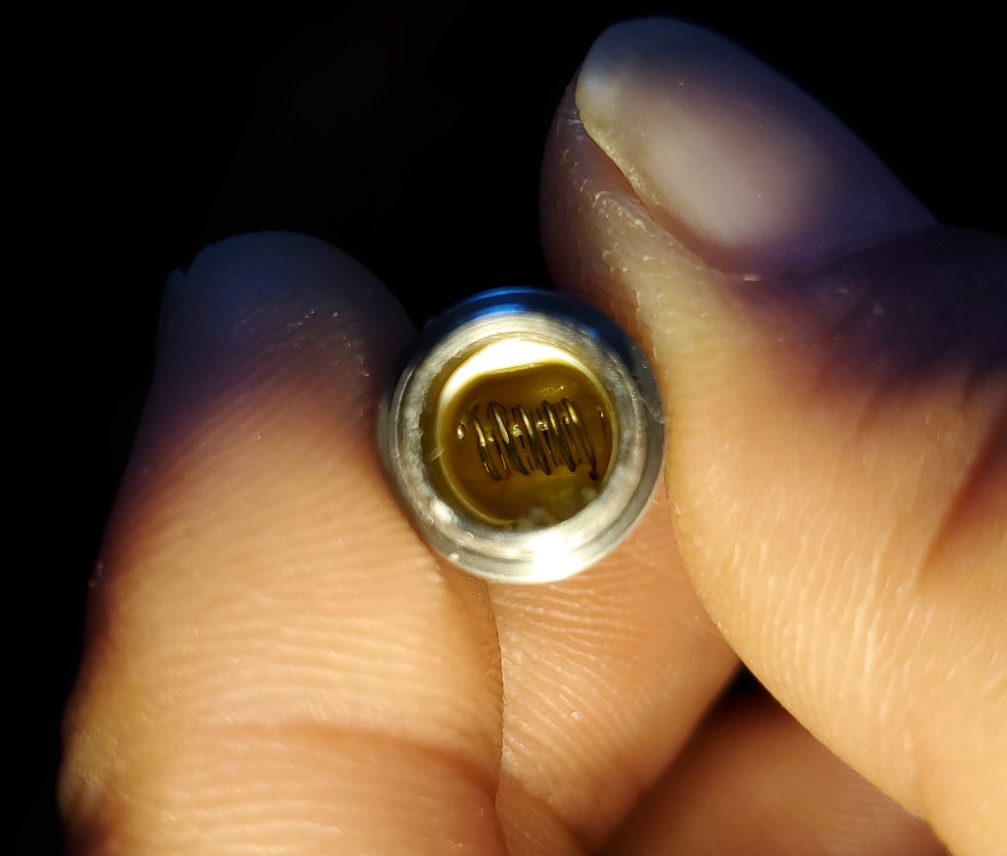 TOQI wax cartridge quartz coil