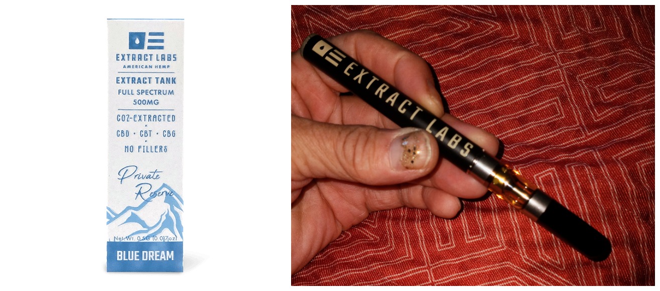 Extract Labs CBD Extract Tank Review Great Taste