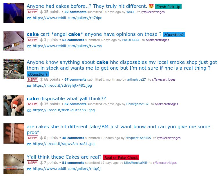 Cake-Reddit-inquiries