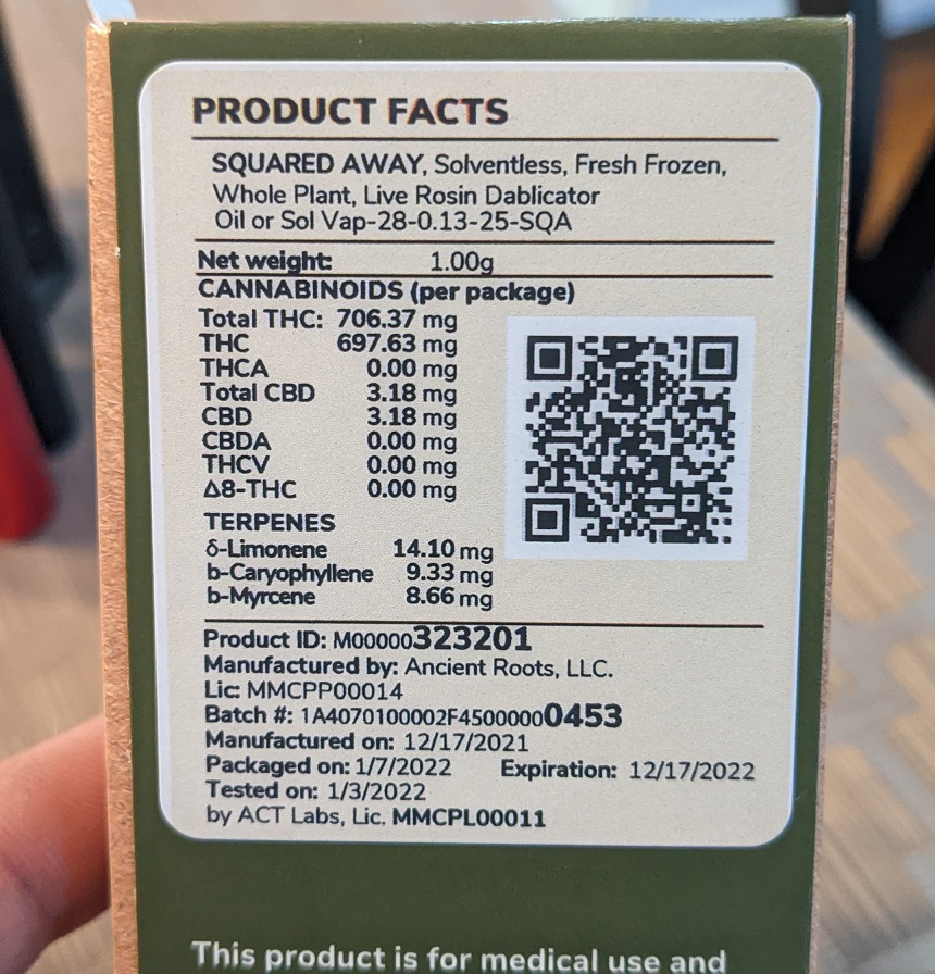 ancient roots dablicator details