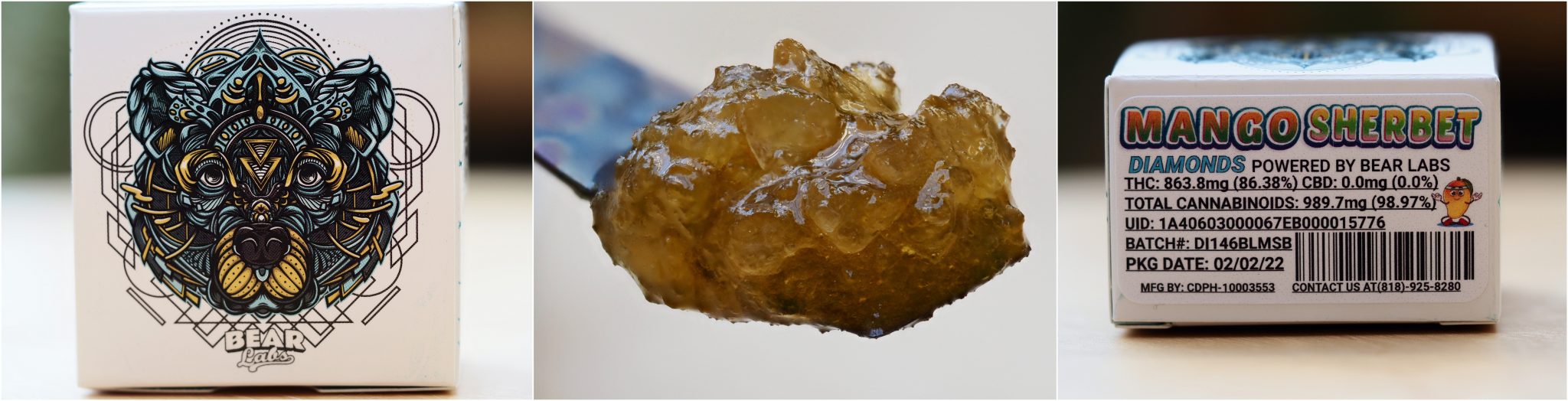 BEAR Labs Live Resin Diamonds Review - Flavorful and Affordable