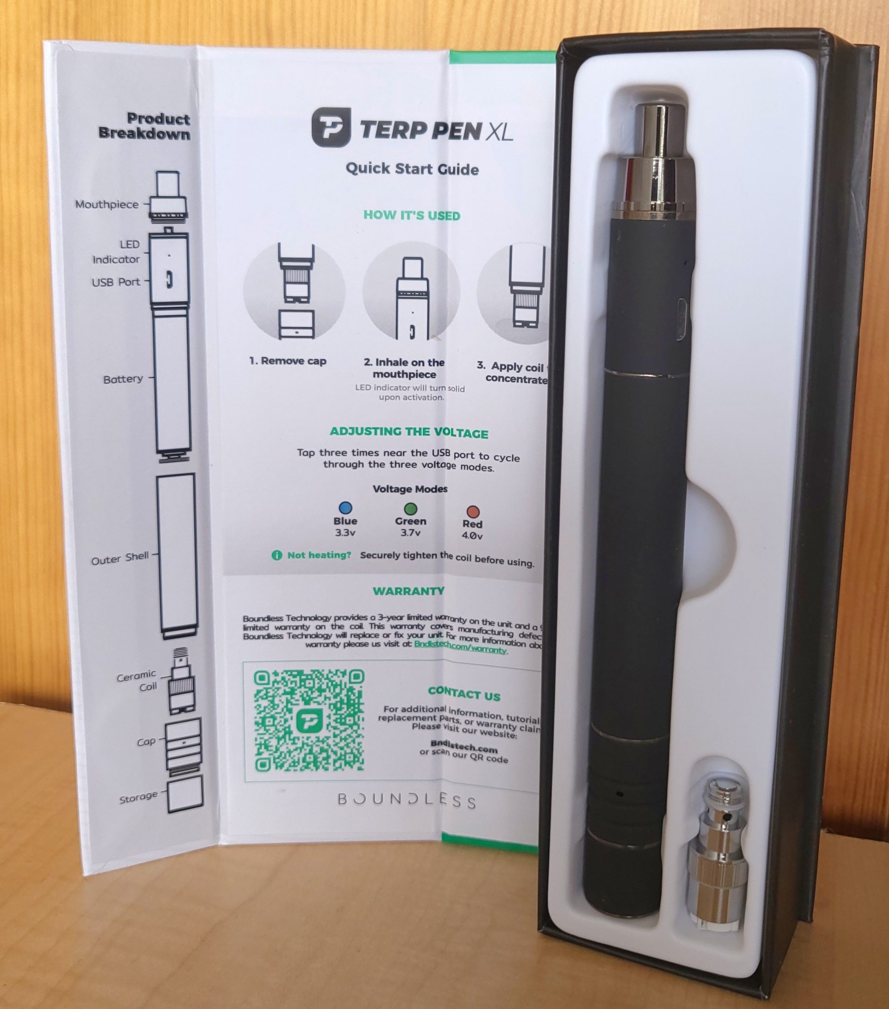 Terp Pen XL Kit  Boundless Technology