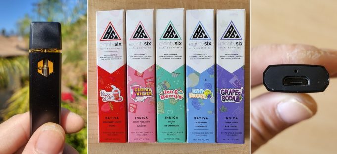 Eighty Six Brand Delta 8 Disposables Review – Solid Yet Harsh eighty six disposables review
