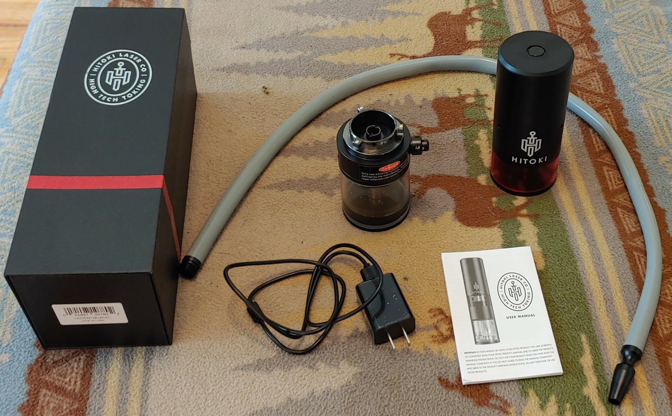 Hiktoki Trident Laser Bong review: It's freaking awesome