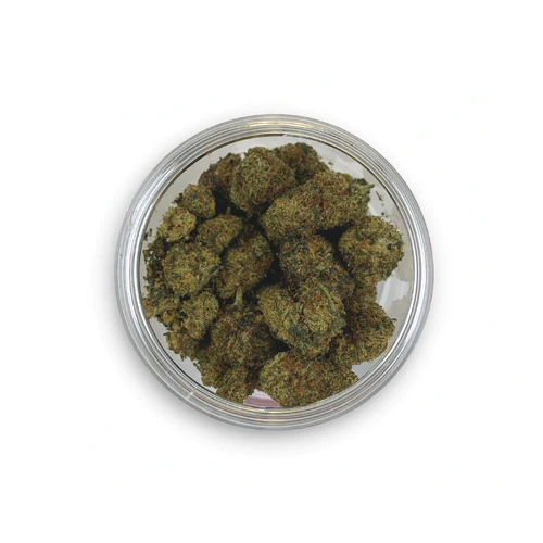 delta-8 flower close up