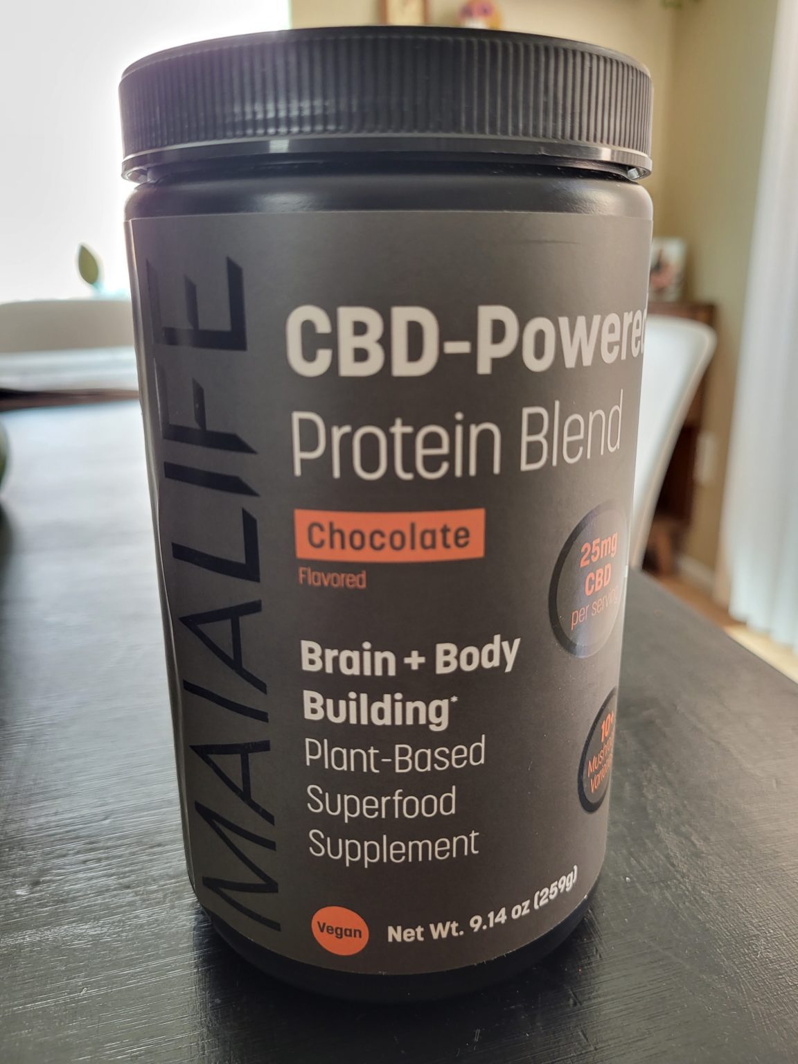 MaiaLife CBD Protein Blend Review Brain and Body Fuel