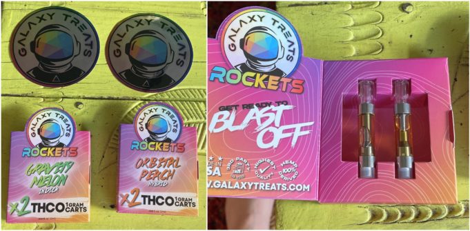 Galaxy Treats Rockets THCO Cart Review – More Like THC-oh? galaxy treats rockets review