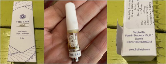 The Lab Live Resin Cart Review – Great High the lab cart review