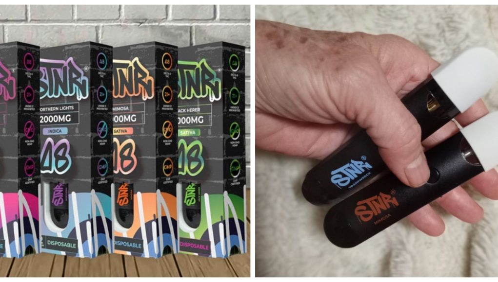 B1G1 STNR Delta 8 disposables review