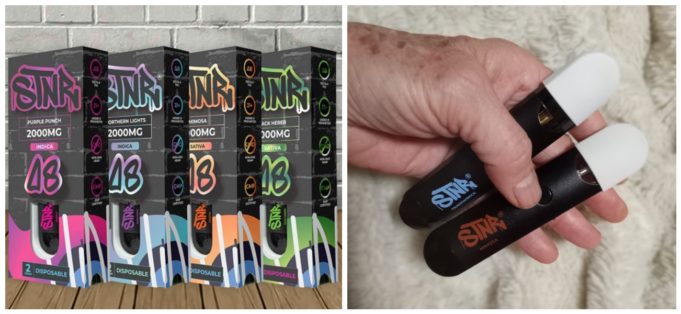 B1G1 STNR Delta 8 disposables review