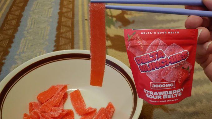 Delta Munchies Delta 8 Sour Belts | Do Not Doubt Their Potency!