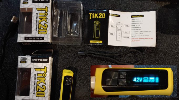Doteco TIK20 Battery | Mini Marvel! BANNER-Doteco-TIK20