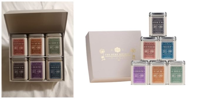 The Hemp Division – From the Roots Up Collection Review – High-quality Teas hemp division cbd tea review