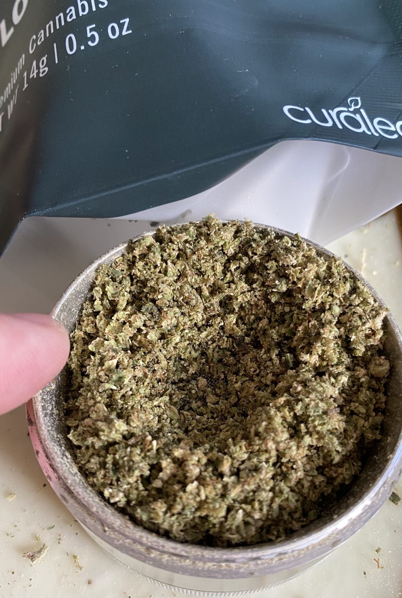 curaleaf grinded flower