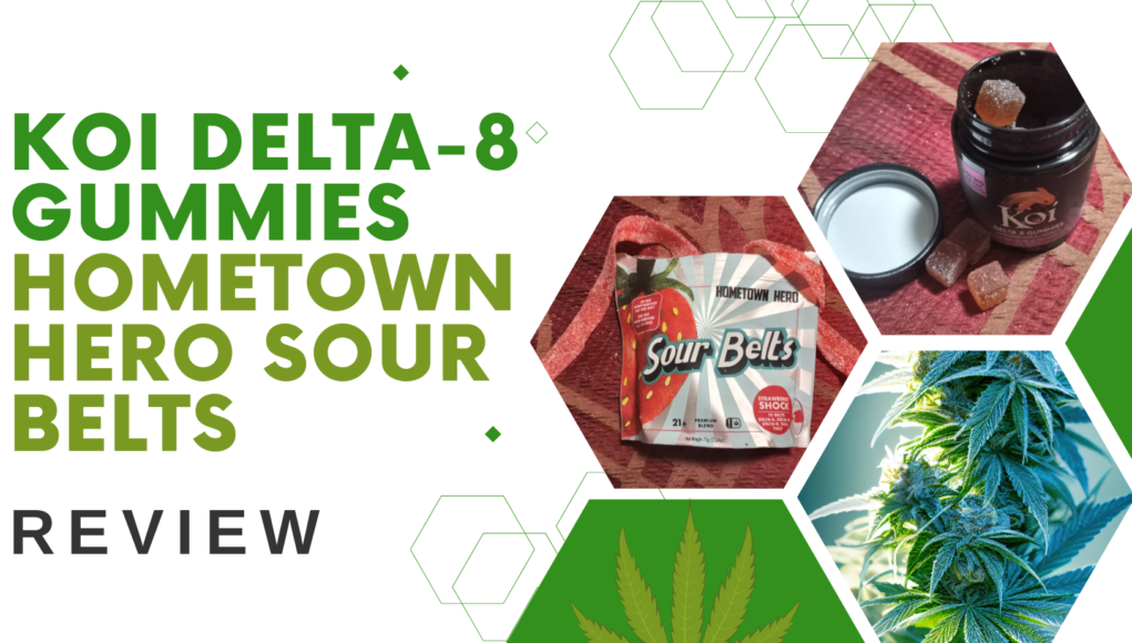 Koi Delta-8 Gummies Hometown Hero Sour Belts