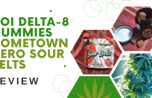 Koi Delta-8 Gummies Hometown Hero Sour Belts