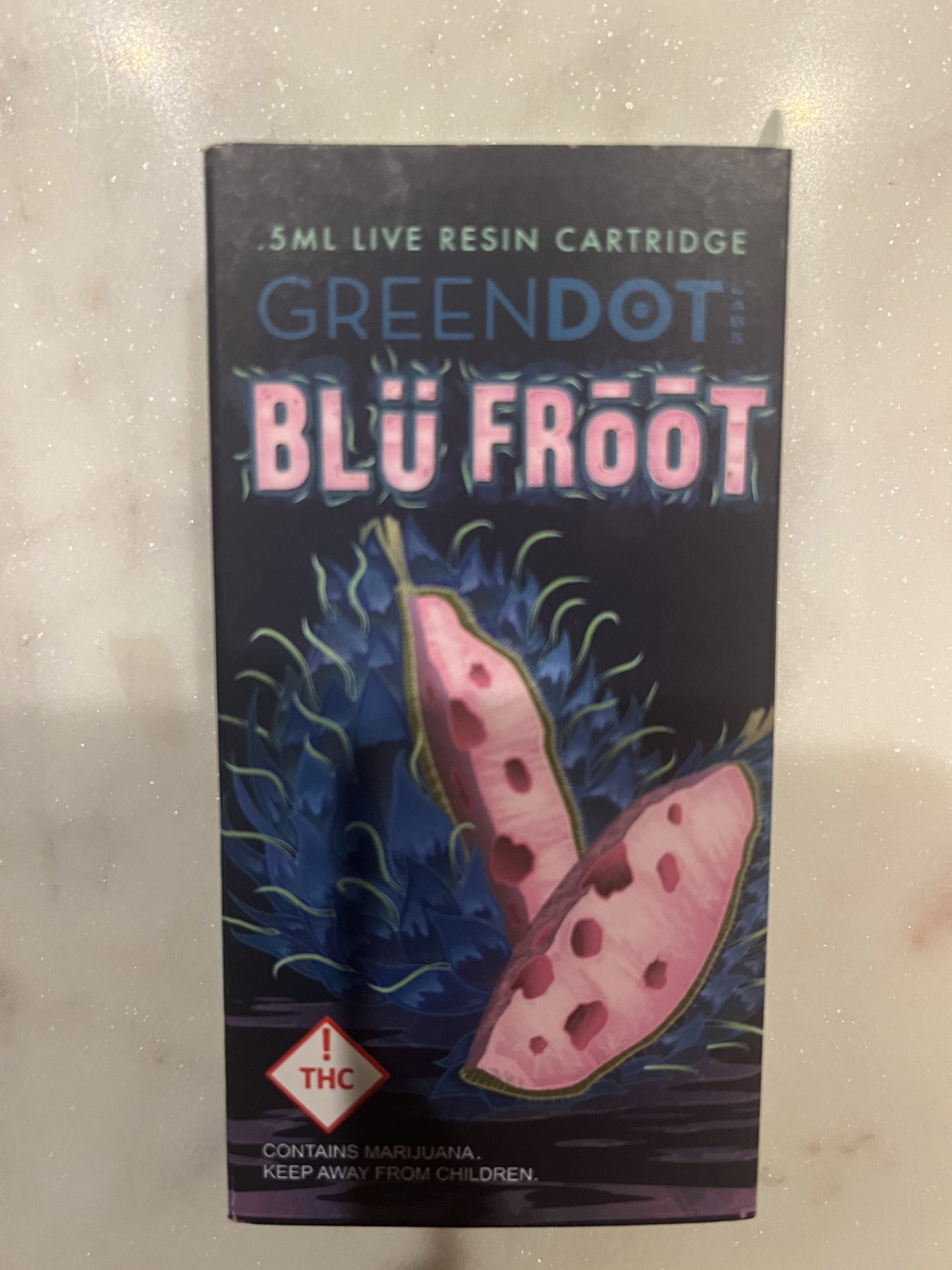 green dot cart label