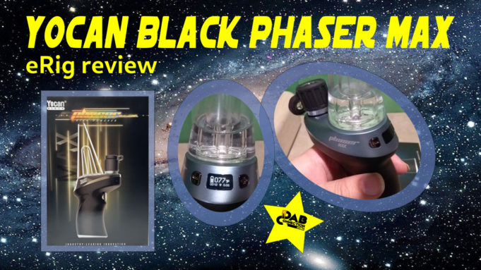 Yocan Black Phaser Max eRig | Cool Design and Grip Yocan-Black-Phaser-Max-eRig-review