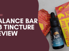 Koi CBD Balance Bar and D8 Tincture Review – Wow