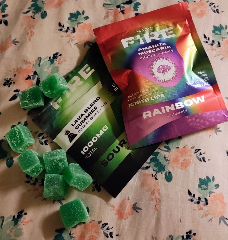 D8GAS Fire Edibles Review - Top-shelf Gummies