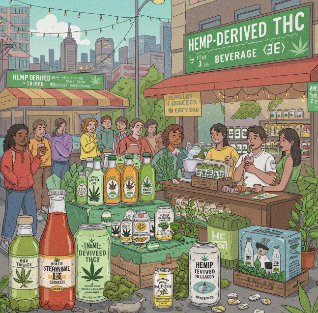 Big Players Dive into Hemp-Derived THC Drinks Amid Regulatory Shifts Image